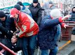 Оппозиция в Минске пытается провести "День воли". Ей противостоит милиция