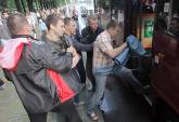 Акция движения "Революция через социальные сети" в Минске