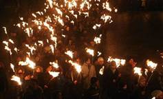 В Москве пройдет факельное шествие